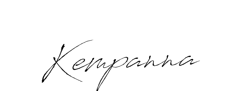 if you are searching for the best signature style for your name Kempanna. so please give up your signature search. here we have designed multiple signature styles  using Antro_Vectra. Kempanna signature style 6 images and pictures png