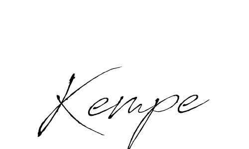 How to make Kempe name signature. Use Antro_Vectra style for creating short signs online. This is the latest handwritten sign. Kempe signature style 6 images and pictures png