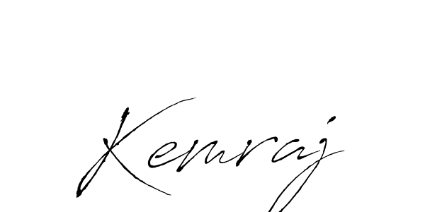 Similarly Antro_Vectra is the best handwritten signature design. Signature creator online .You can use it as an online autograph creator for name Kemraj. Kemraj signature style 6 images and pictures png