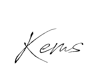 Once you've used our free online signature maker to create your best signature Antro_Vectra style, it's time to enjoy all of the benefits that Kems name signing documents. Kems signature style 6 images and pictures png