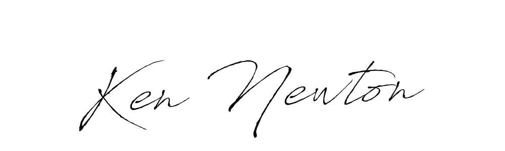 Create a beautiful signature design for name Ken Newton. With this signature (Antro_Vectra) fonts, you can make a handwritten signature for free. Ken Newton signature style 6 images and pictures png