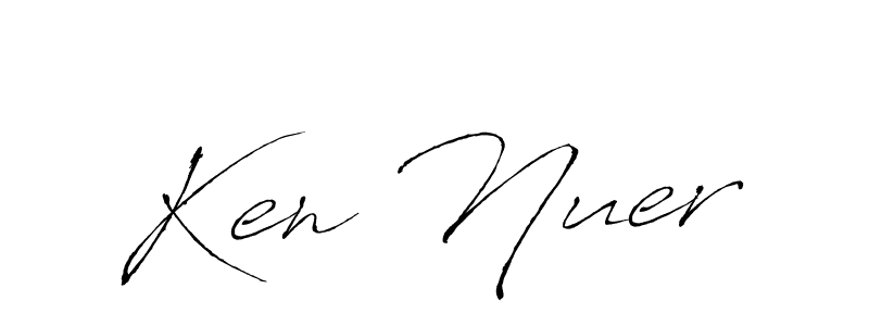 Also we have Ken Nuer name is the best signature style. Create professional handwritten signature collection using Antro_Vectra autograph style. Ken Nuer signature style 6 images and pictures png