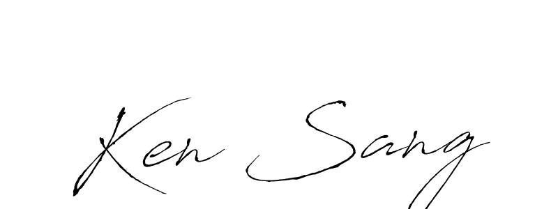 Also You can easily find your signature by using the search form. We will create Ken Sang name handwritten signature images for you free of cost using Antro_Vectra sign style. Ken Sang signature style 6 images and pictures png