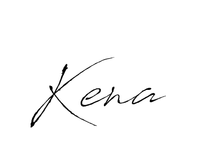 You should practise on your own different ways (Antro_Vectra) to write your name (Kena) in signature. don't let someone else do it for you. Kena signature style 6 images and pictures png