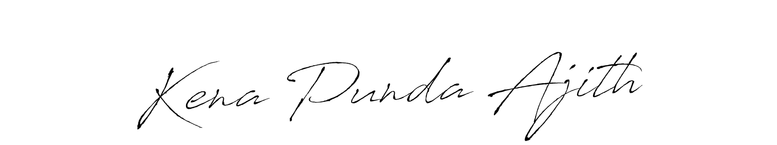 How to make Kena Punda Ajith signature? Antro_Vectra is a professional autograph style. Create handwritten signature for Kena Punda Ajith name. Kena Punda Ajith signature style 6 images and pictures png