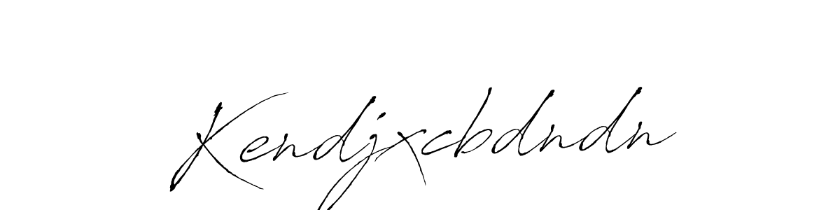 The best way (Antro_Vectra) to make a short signature is to pick only two or three words in your name. The name Kendjxcbdndn include a total of six letters. For converting this name. Kendjxcbdndn signature style 6 images and pictures png