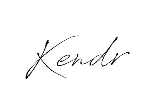 How to Draw Kendr signature style? Antro_Vectra is a latest design signature styles for name Kendr. Kendr signature style 6 images and pictures png