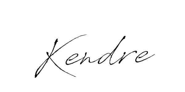 You should practise on your own different ways (Antro_Vectra) to write your name (Kendre) in signature. don't let someone else do it for you. Kendre signature style 6 images and pictures png