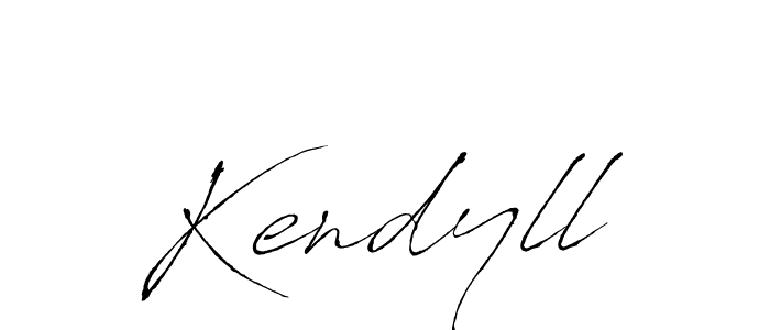 Create a beautiful signature design for name Kendyll. With this signature (Antro_Vectra) fonts, you can make a handwritten signature for free. Kendyll signature style 6 images and pictures png