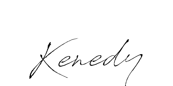 Kenedy stylish signature style. Best Handwritten Sign (Antro_Vectra) for my name. Handwritten Signature Collection Ideas for my name Kenedy. Kenedy signature style 6 images and pictures png