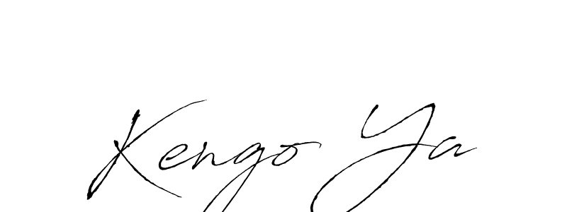 Once you've used our free online signature maker to create your best signature Antro_Vectra style, it's time to enjoy all of the benefits that Kengo Ya name signing documents. Kengo Ya signature style 6 images and pictures png