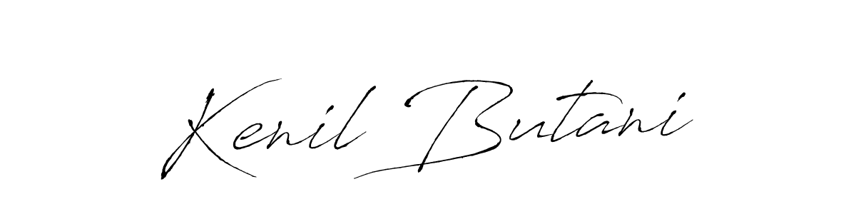 Make a beautiful signature design for name Kenil Butani. Use this online signature maker to create a handwritten signature for free. Kenil Butani signature style 6 images and pictures png