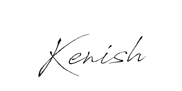 How to Draw Kenish signature style? Antro_Vectra is a latest design signature styles for name Kenish. Kenish signature style 6 images and pictures png