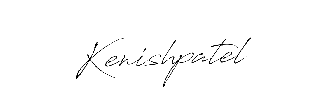 Similarly Antro_Vectra is the best handwritten signature design. Signature creator online .You can use it as an online autograph creator for name Kenishpatel. Kenishpatel signature style 6 images and pictures png