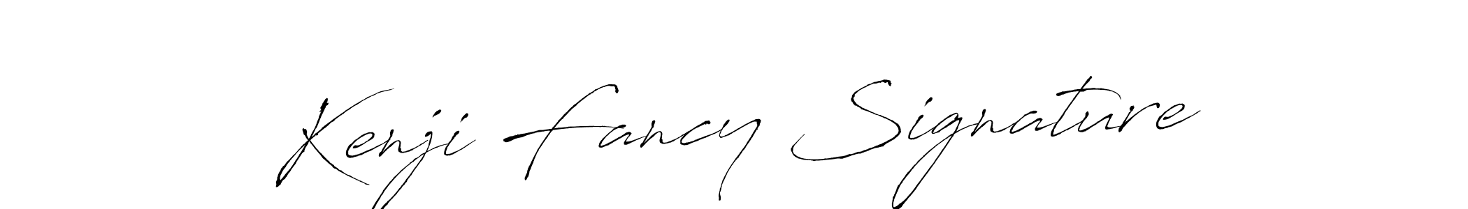 The best way (Antro_Vectra) to make a short signature is to pick only two or three words in your name. The name Kenji Fancy Signature include a total of six letters. For converting this name. Kenji Fancy Signature signature style 6 images and pictures png