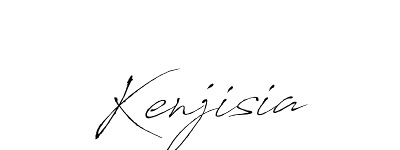 The best way (Antro_Vectra) to make a short signature is to pick only two or three words in your name. The name Kenjisia include a total of six letters. For converting this name. Kenjisia signature style 6 images and pictures png