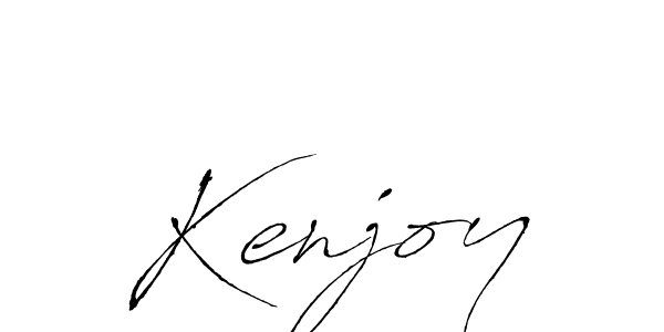 How to Draw Kenjoy signature style? Antro_Vectra is a latest design signature styles for name Kenjoy. Kenjoy signature style 6 images and pictures png