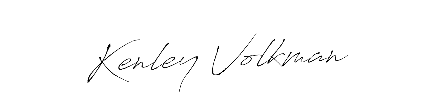 The best way (Antro_Vectra) to make a short signature is to pick only two or three words in your name. The name Kenley Volkman include a total of six letters. For converting this name. Kenley Volkman signature style 6 images and pictures png