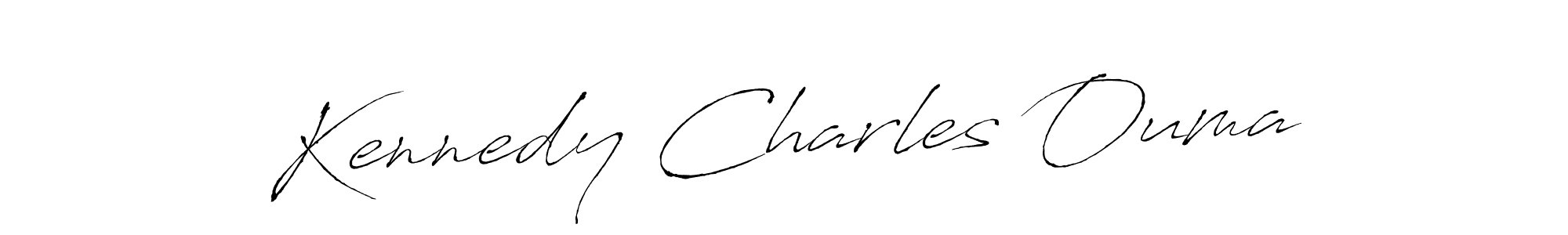 This is the best signature style for the Kennedy Charles Ouma name. Also you like these signature font (Antro_Vectra). Mix name signature. Kennedy Charles Ouma signature style 6 images and pictures png