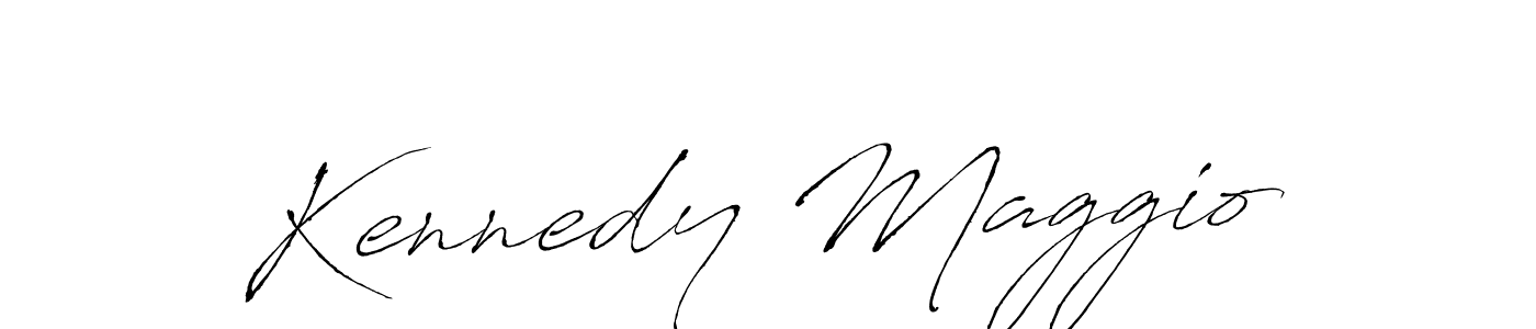 Kennedy Maggio stylish signature style. Best Handwritten Sign (Antro_Vectra) for my name. Handwritten Signature Collection Ideas for my name Kennedy Maggio. Kennedy Maggio signature style 6 images and pictures png