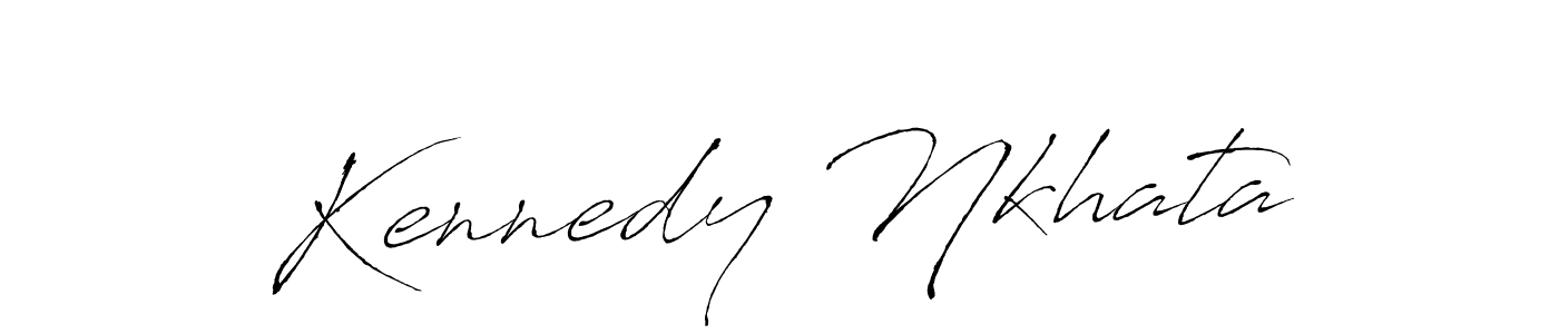 Antro_Vectra is a professional signature style that is perfect for those who want to add a touch of class to their signature. It is also a great choice for those who want to make their signature more unique. Get Kennedy Nkhata name to fancy signature for free. Kennedy Nkhata signature style 6 images and pictures png