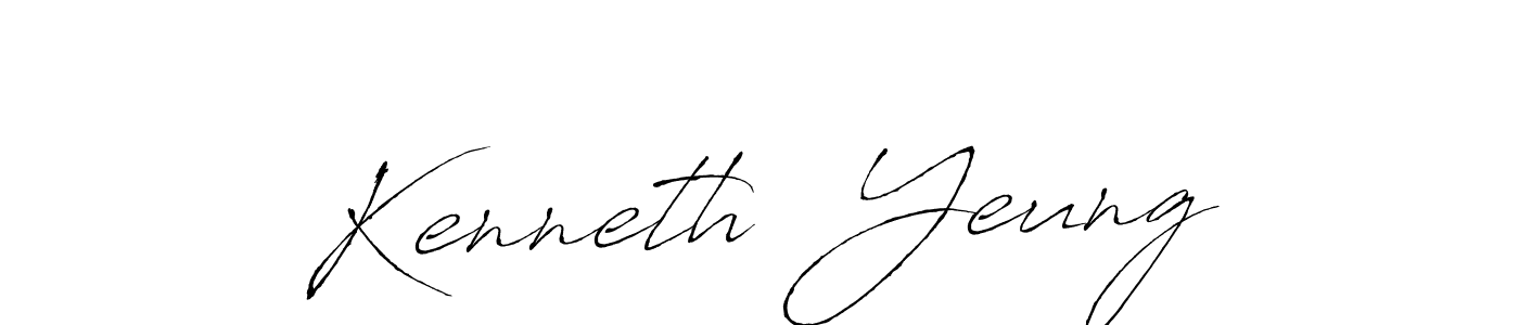 The best way (Antro_Vectra) to make a short signature is to pick only two or three words in your name. The name Kenneth  Yeung include a total of six letters. For converting this name. Kenneth  Yeung signature style 6 images and pictures png