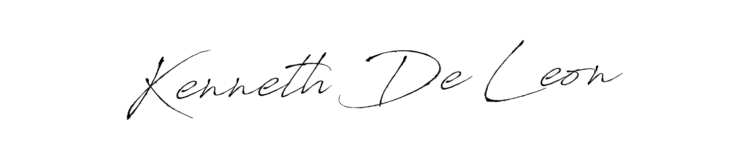 Similarly Antro_Vectra is the best handwritten signature design. Signature creator online .You can use it as an online autograph creator for name Kenneth De Leon. Kenneth De Leon signature style 6 images and pictures png