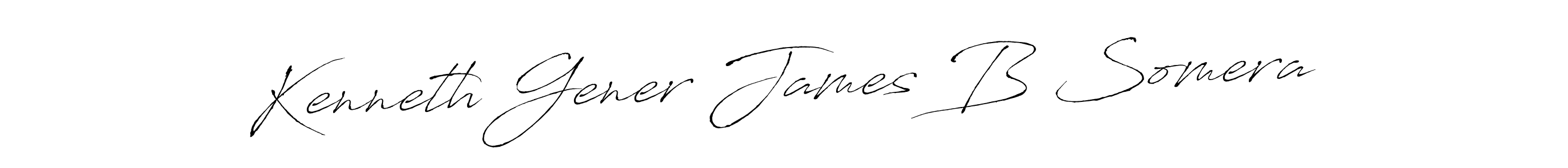 Also You can easily find your signature by using the search form. We will create Kenneth Gener James B Somera name handwritten signature images for you free of cost using Antro_Vectra sign style. Kenneth Gener James B Somera signature style 6 images and pictures png