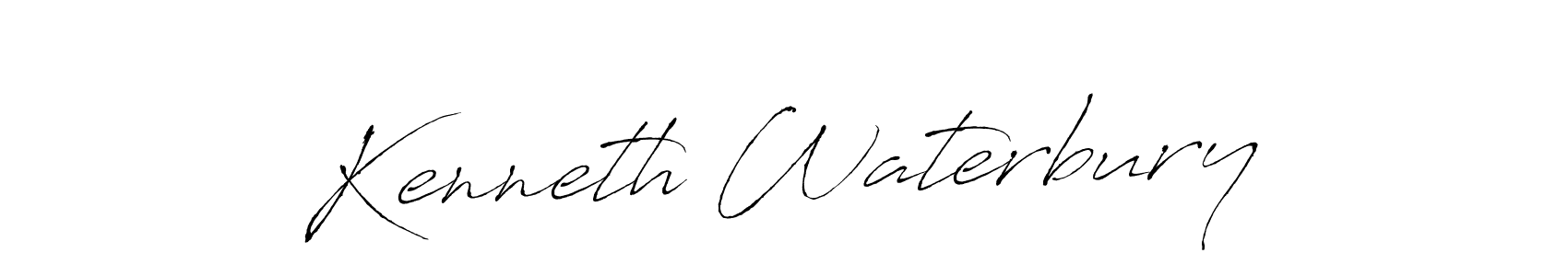Make a short Kenneth Waterbury signature style. Manage your documents anywhere anytime using Antro_Vectra. Create and add eSignatures, submit forms, share and send files easily. Kenneth Waterbury signature style 6 images and pictures png