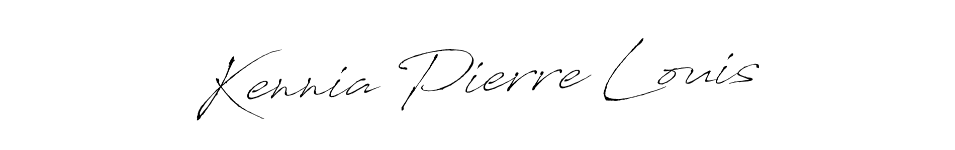 How to make Kennia Pierre Louis signature? Antro_Vectra is a professional autograph style. Create handwritten signature for Kennia Pierre Louis name. Kennia Pierre Louis signature style 6 images and pictures png