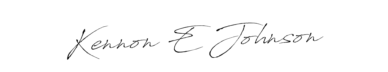 It looks lik you need a new signature style for name Kennon E Johnson. Design unique handwritten (Antro_Vectra) signature with our free signature maker in just a few clicks. Kennon E Johnson signature style 6 images and pictures png