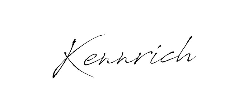 Once you've used our free online signature maker to create your best signature Antro_Vectra style, it's time to enjoy all of the benefits that Kennrich name signing documents. Kennrich signature style 6 images and pictures png