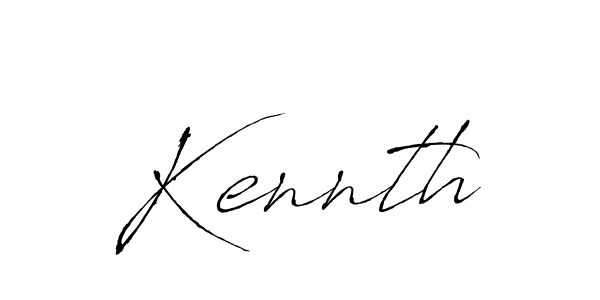 Also we have Kennth name is the best signature style. Create professional handwritten signature collection using Antro_Vectra autograph style. Kennth signature style 6 images and pictures png