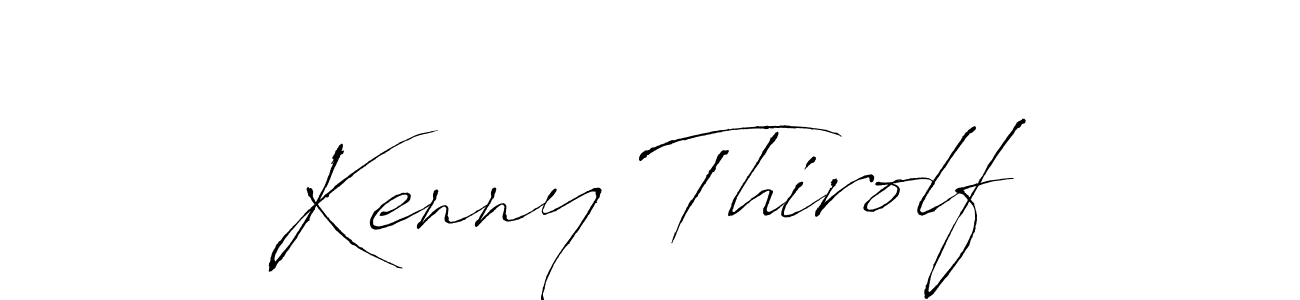 This is the best signature style for the Kenny Thirolf name. Also you like these signature font (Antro_Vectra). Mix name signature. Kenny Thirolf signature style 6 images and pictures png