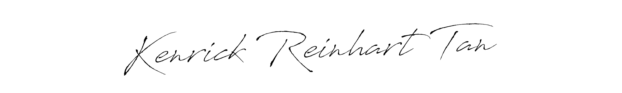 Make a short Kenrick Reinhart Tan signature style. Manage your documents anywhere anytime using Antro_Vectra. Create and add eSignatures, submit forms, share and send files easily. Kenrick Reinhart Tan signature style 6 images and pictures png