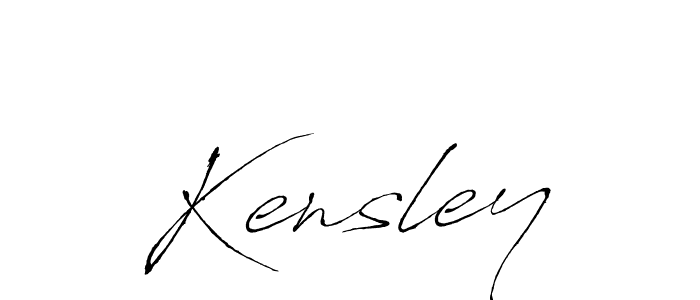 Kensley stylish signature style. Best Handwritten Sign (Antro_Vectra) for my name. Handwritten Signature Collection Ideas for my name Kensley. Kensley signature style 6 images and pictures png