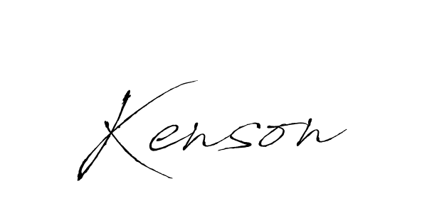 The best way (Antro_Vectra) to make a short signature is to pick only two or three words in your name. The name Kenson include a total of six letters. For converting this name. Kenson signature style 6 images and pictures png