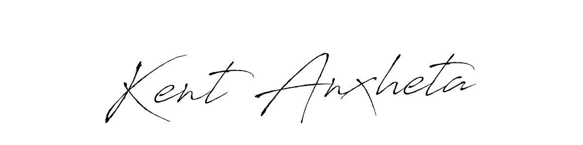 How to make Kent Anxheta signature? Antro_Vectra is a professional autograph style. Create handwritten signature for Kent Anxheta name. Kent Anxheta signature style 6 images and pictures png