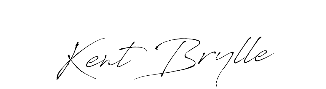 You should practise on your own different ways (Antro_Vectra) to write your name (Kent Brylle) in signature. don't let someone else do it for you. Kent Brylle signature style 6 images and pictures png
