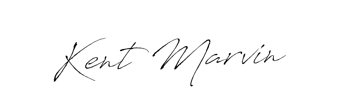 How to make Kent Marvin name signature. Use Antro_Vectra style for creating short signs online. This is the latest handwritten sign. Kent Marvin signature style 6 images and pictures png