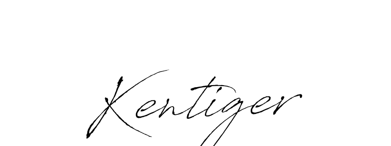 Design your own signature with our free online signature maker. With this signature software, you can create a handwritten (Antro_Vectra) signature for name Kentiger. Kentiger signature style 6 images and pictures png