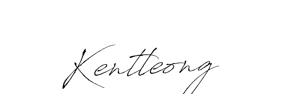 Design your own signature with our free online signature maker. With this signature software, you can create a handwritten (Antro_Vectra) signature for name Kentleong. Kentleong signature style 6 images and pictures png