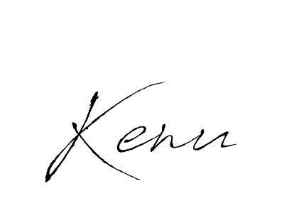 Kenu stylish signature style. Best Handwritten Sign (Antro_Vectra) for my name. Handwritten Signature Collection Ideas for my name Kenu. Kenu signature style 6 images and pictures png