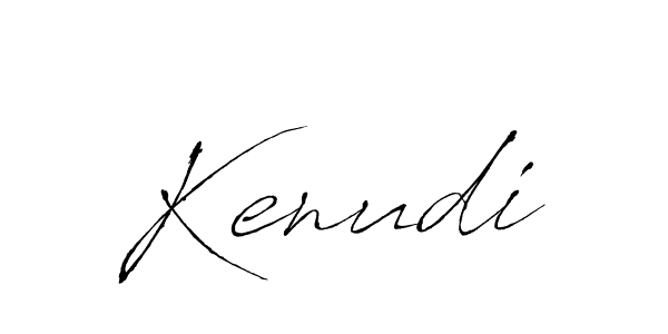 The best way (Antro_Vectra) to make a short signature is to pick only two or three words in your name. The name Kenudi include a total of six letters. For converting this name. Kenudi signature style 6 images and pictures png