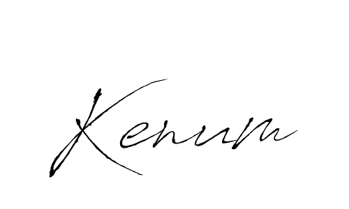 Once you've used our free online signature maker to create your best signature Antro_Vectra style, it's time to enjoy all of the benefits that Kenum name signing documents. Kenum signature style 6 images and pictures png