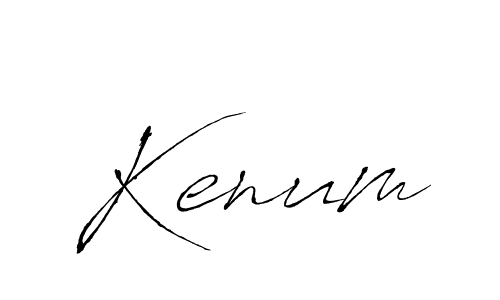 How to Draw Kenum signature style? Antro_Vectra is a latest design signature styles for name Kenum. Kenum signature style 6 images and pictures png
