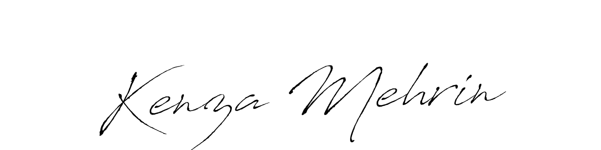 This is the best signature style for the Kenza Mehrin name. Also you like these signature font (Antro_Vectra). Mix name signature. Kenza Mehrin signature style 6 images and pictures png