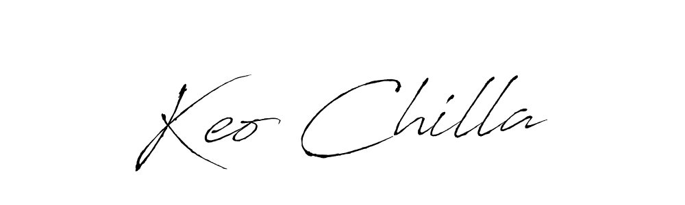 Similarly Antro_Vectra is the best handwritten signature design. Signature creator online .You can use it as an online autograph creator for name Keo Chilla. Keo Chilla signature style 6 images and pictures png