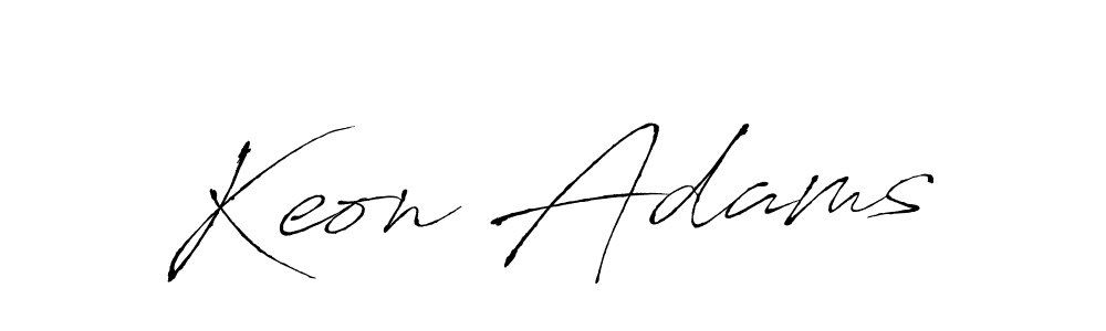 Similarly Antro_Vectra is the best handwritten signature design. Signature creator online .You can use it as an online autograph creator for name Keon Adams. Keon Adams signature style 6 images and pictures png