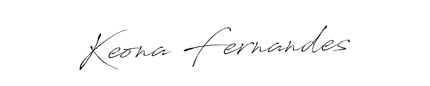 Also You can easily find your signature by using the search form. We will create Keona Fernandes name handwritten signature images for you free of cost using Antro_Vectra sign style. Keona Fernandes signature style 6 images and pictures png